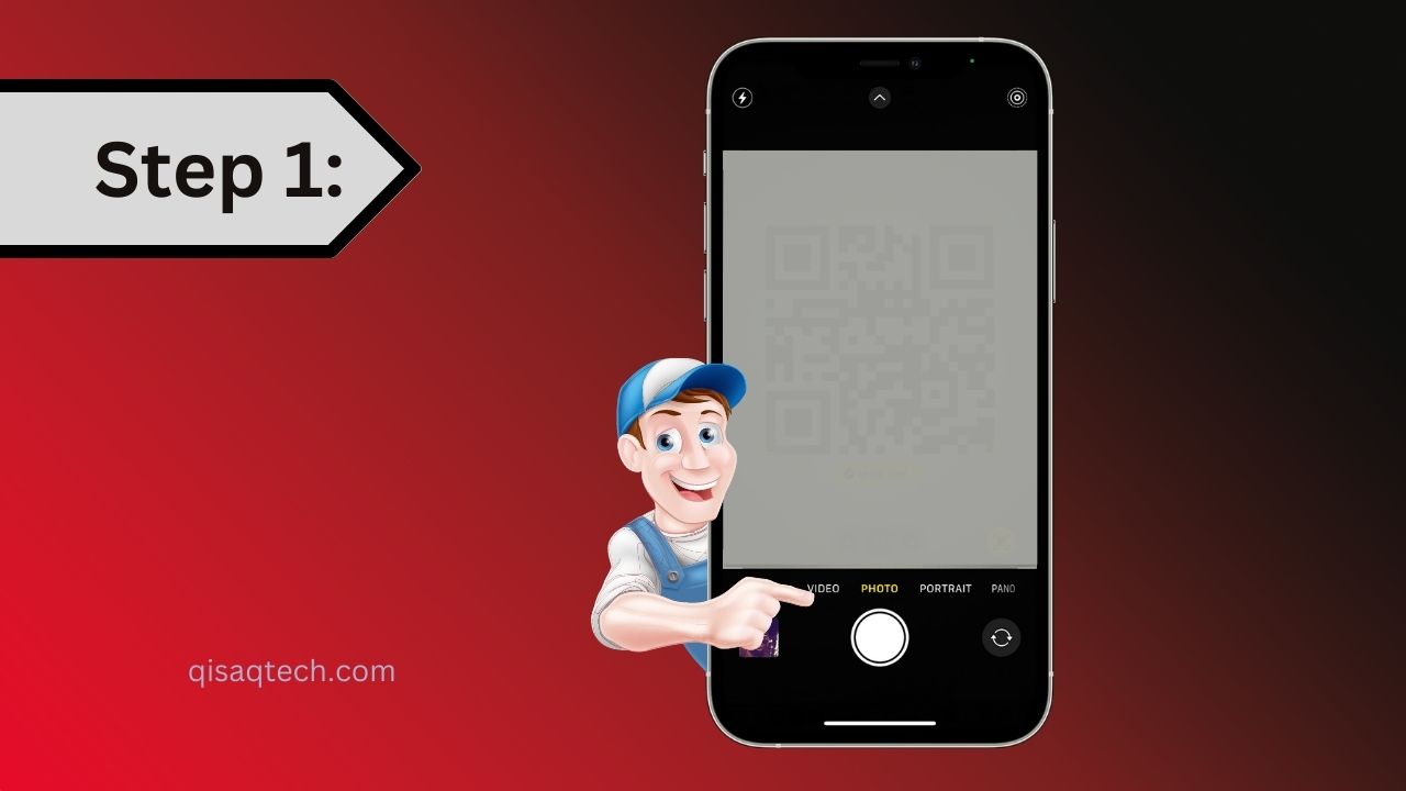 Unlock your iPhone and open the Camera app